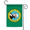 Toland Home Garden Green and Yellow Washington State Outdoor Garden Flag 18" x 12.5"